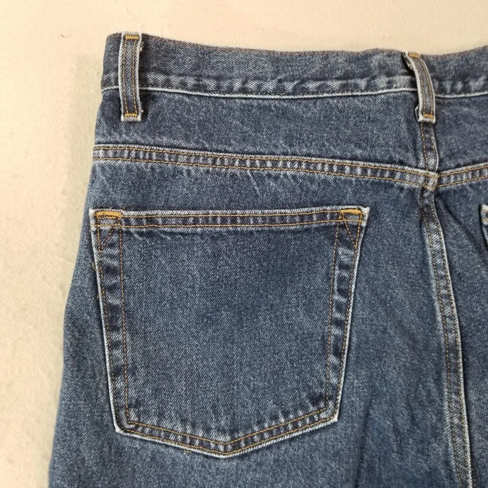 Levi's Signature Series jeans men's 40 x 32 relaxed straight blue denim pants‎